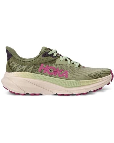 Hoka One One Challenger Atr 7 Low-top Sneakers - Green