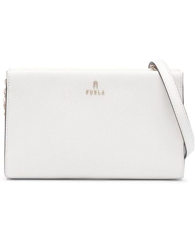 Furla Camelia Schultertasche - Weiß