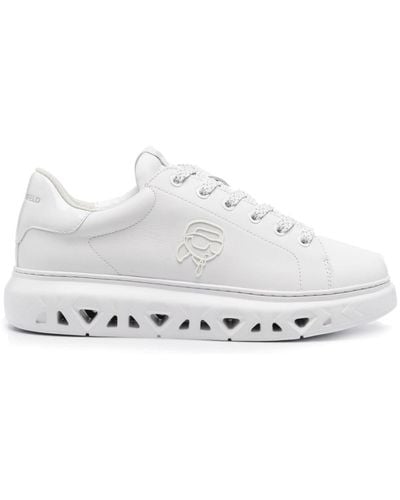 Karl Lagerfeld NFT Kapri Sneakers - Weiß