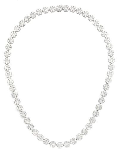Hatton Labs Daisy Tennis-chain Necklace - White