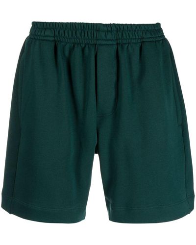 Styland Straight-leg Track Shorts - Green