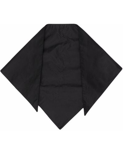 Prada Pañuelo con logo y apliques de cristal - Negro