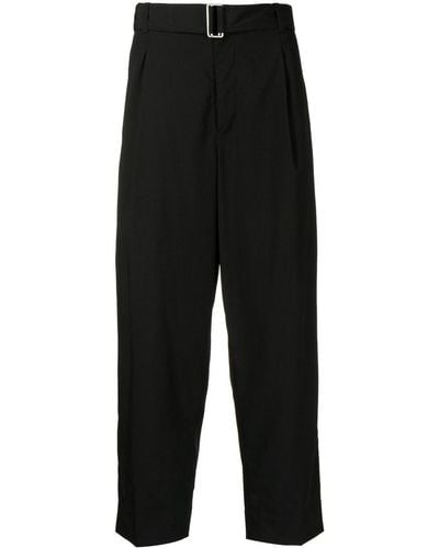 3.1 Phillip Lim Belted Drop-crotch Trousers - Black