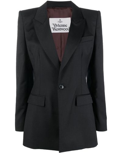 Vivienne Westwood Blazer Met Enkele Rij Knopen - Zwart