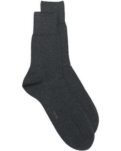 FALKE Sensitive London Mid-calf Socks - Black