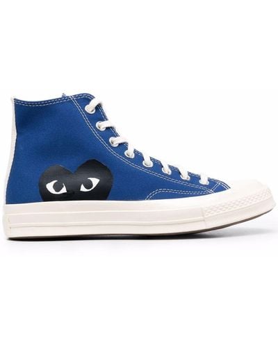 COMME DES GARÇONS PLAY X Converse High-Top-Sneakers - Blau