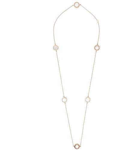 Damiani 18kt Rose Gold D.side Diamond Necklace - White