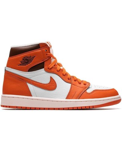 Nike Air 1 High Og "starfish" Sneakers - Oranje