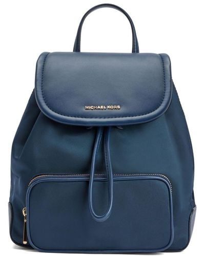 Michael Kors Cara Small Nylon Backpack - Blue
