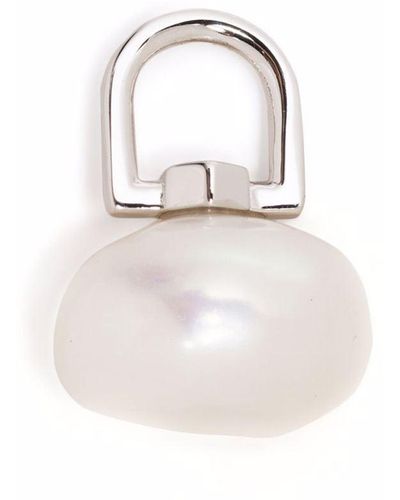Maria Black Glam Charm Pearl Earring Charm - Metallic