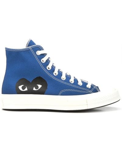 COMME DES GARÇONS PLAY Sneakers With Heart - Blue
