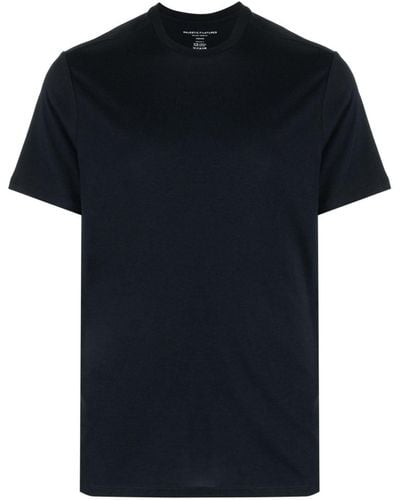 Majestic Filatures Round-neck Short-sleeve T-shirt - Black