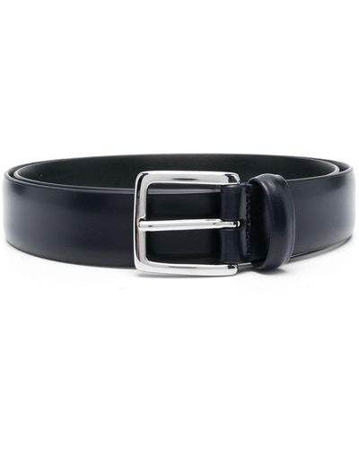 Anderson's Pin-buckle Leather Belt - Black