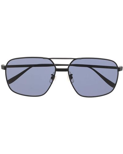 Dunhill Squared Pilot-frame Sunglasses - Black