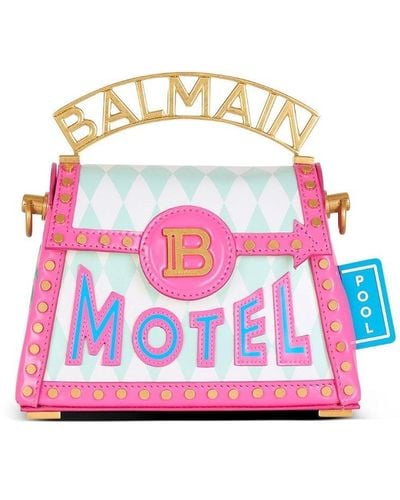Balmain B-Buzz Dynasty Mini-Tasche - Pink