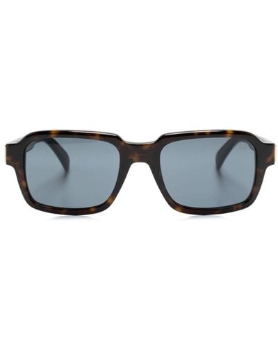Dunhill Square-frame Sunglasses - Blue