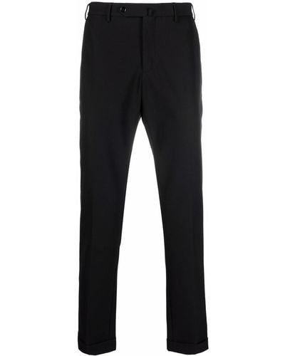 PT01 Pantalones de vestir rectos - Negro