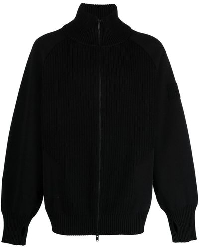 Y-3 Sweater Met Rits - Zwart