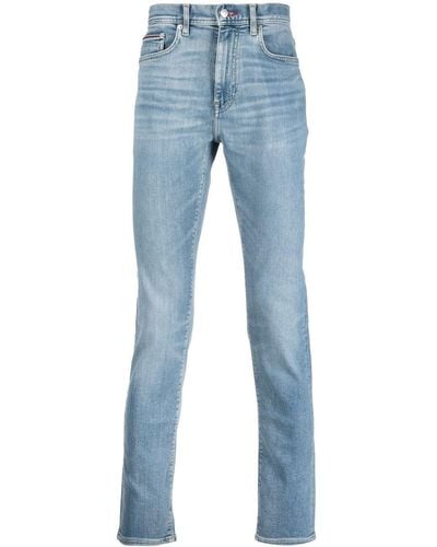 Tommy Hilfiger Jeans mit schmalem Schnitt - Blau