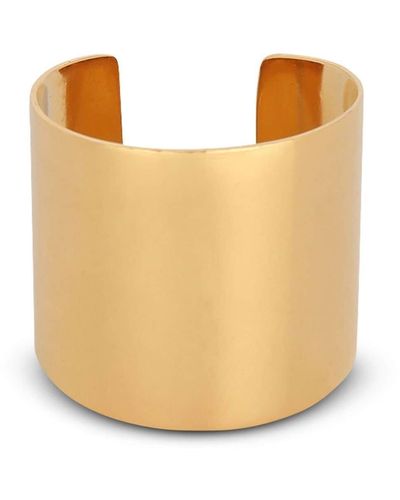 Balmain Wide Open Cuff Bracelet - Natural