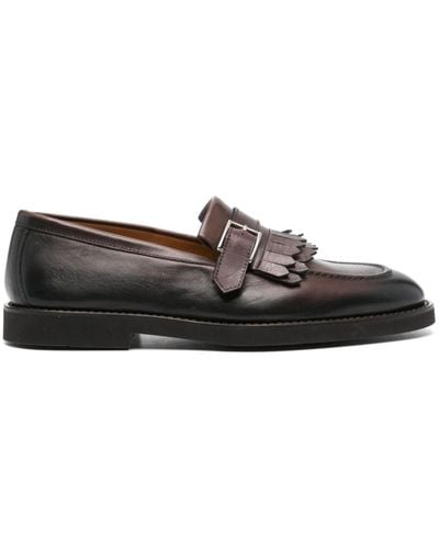 Doucal's Tassel-detail Leather Loafers - Grey