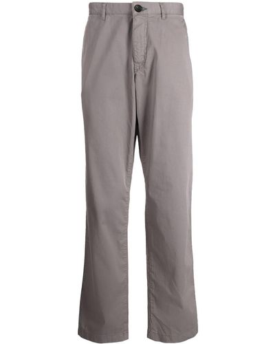 PS by Paul Smith Tapered-Chino mit Logo-Patch - Grau