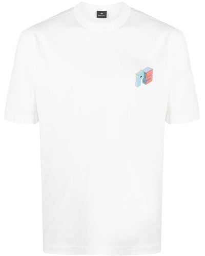 PS by Paul Smith Jack's World Tシャツ - ホワイト