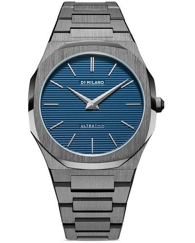 D1 Milano Ultra Thin Horloge - Blauw