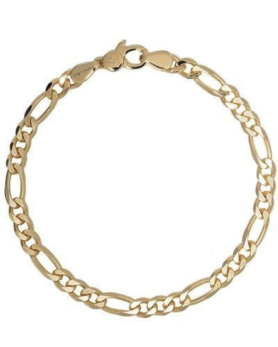 Tom Wood Figaro Thick Chain Bracelet - Metallic