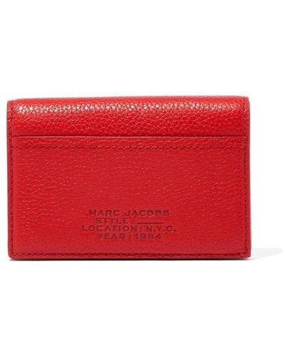 Marc Jacobs Petit portefeuille The Bifold - Rouge