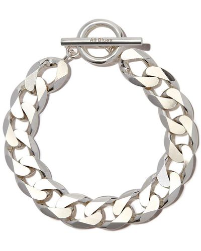 All_blues Moto Chain-link Bracelet - Metallic