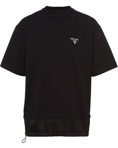 Prada Logo-print T-shirt - Black