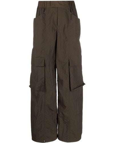 Aeron Millais Recycled-nylon Cargo Trousers - Brown