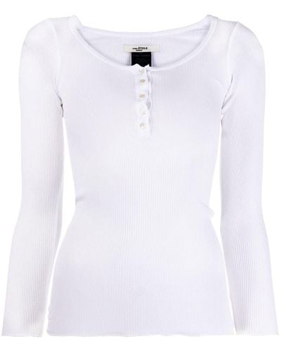 Isabel Marant Top a maniche lunghe - Bianco