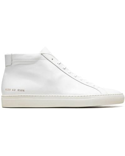 Common Projects Achilles Mid Sneakers - Wit