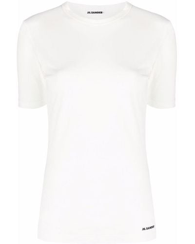 Jil Sander T-shirt& in cotone - Bianco