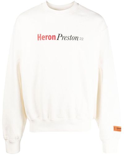 Heron Preston Sweat à imprimé graphique - Blanc