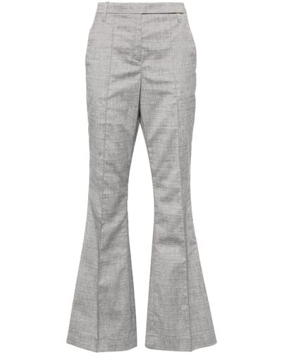 Dorothee Schumacher Ambitions Flared Trousers - Grey