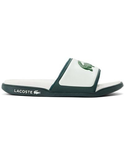 Lacoste Serve Dual Slides - Green