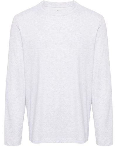 Brunello Cucinelli Long-sleeve Cotton T-shirt - White