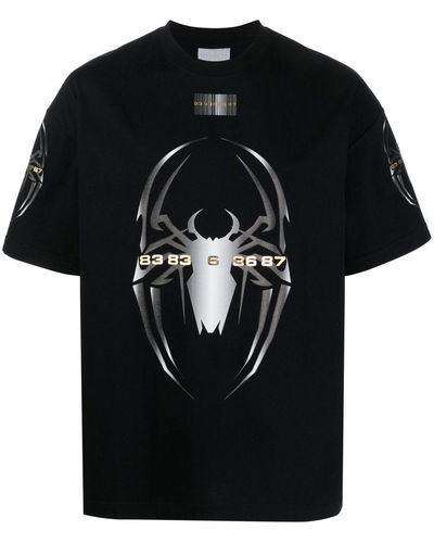 VTMNTS Camiseta con estampado gráfico - Negro