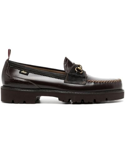 Nicholas Daley X G.h.bass Weejuns Leather Loafers - Black