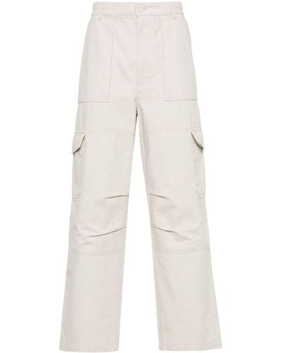Acne Studios Wide-leg Cargo Trousers - White