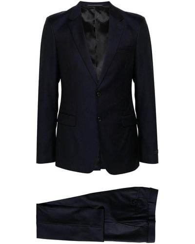 Prada Single-breasted Virgin-wool Suit - Black