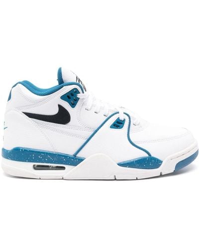 Nike Air Flight 89 Panelled Trainers - Blue
