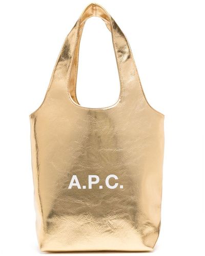 A.P.C. Small Ninon Tote Bag - Natural