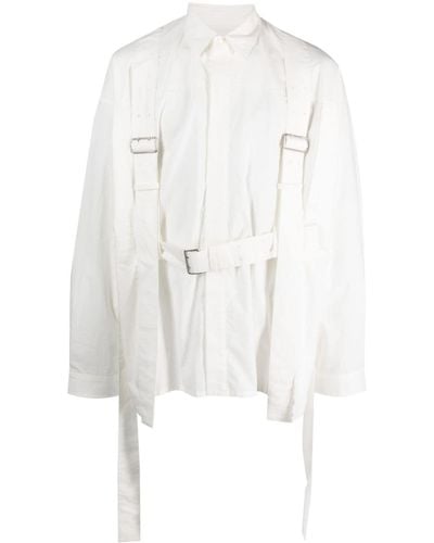 Ambush Camicia Harness - Bianco