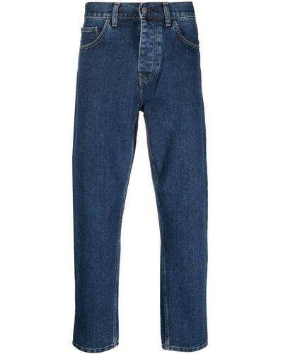 Carhartt Gerade Jeans aus Bio-Baumwolle - Blau