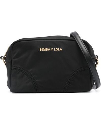 Bimba Y Lola ロゴ ショルダーバッグ - ブラック