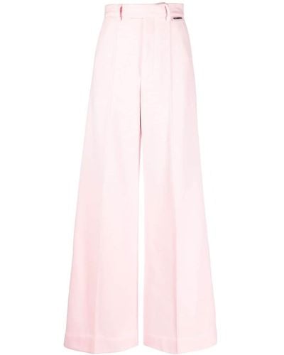 Vetements Wide-leg Tailored Pants - Pink